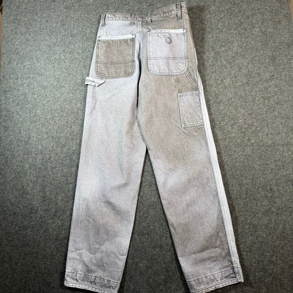 Objects IV Life Colorblock Denim Carpenter Jeans Baggy Fit Women's Size 26‎ NWT - Picture 2 of 11